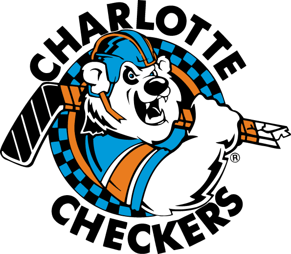 Charlotte Checkers 1993 94-2001 02 Primary Logo iron on heat transfer